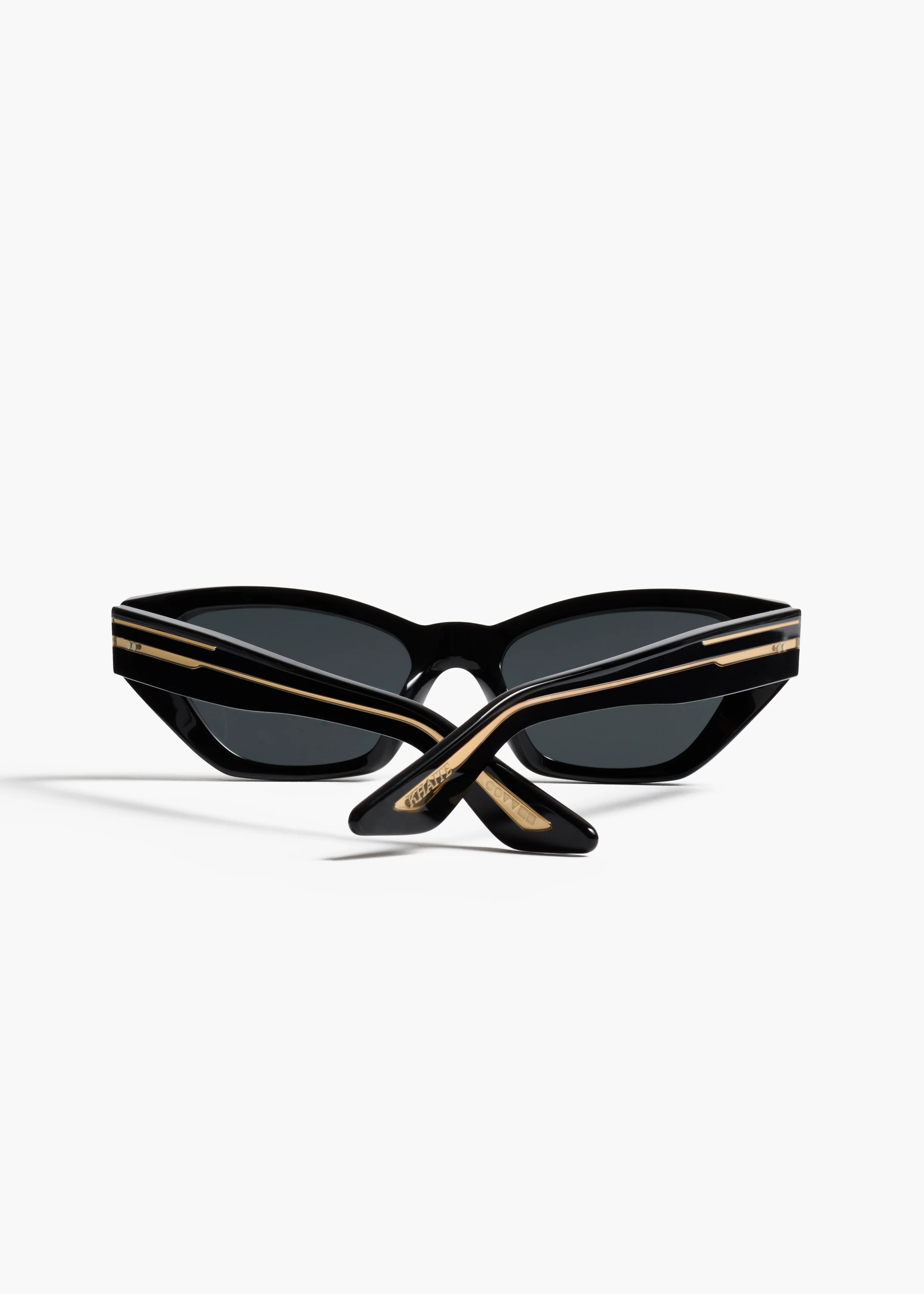 aokiboutique x Oliver Peoples 1961C in Black and Grey BACK VIEW