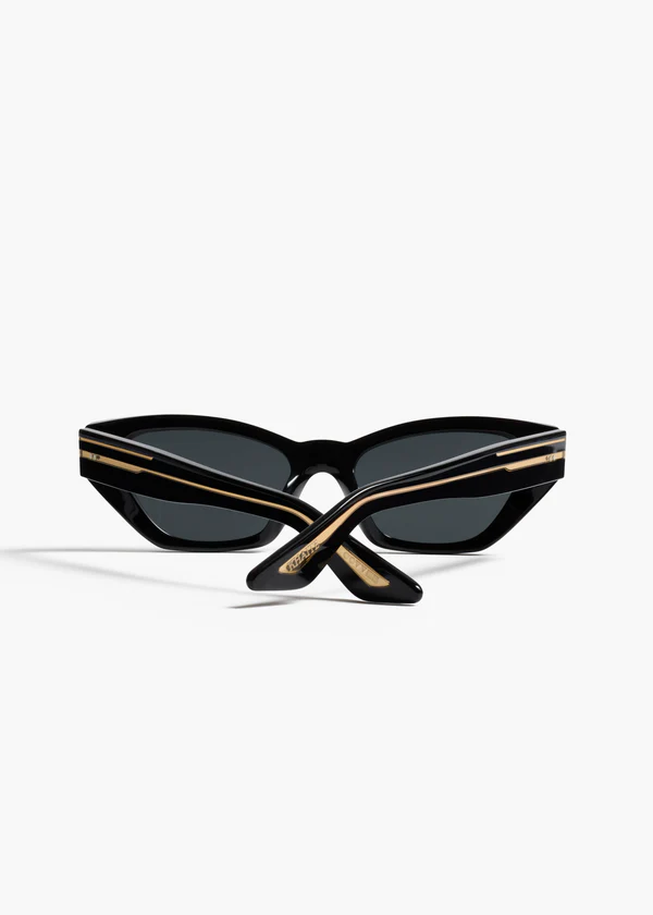 aokiboutique x Oliver Peoples 1961C in Black and Grey BACK VIEW