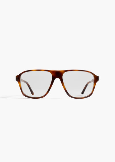 aokiboutique x Oliver Peoples 1978RX in Dark Mahogany FRONT VIEW