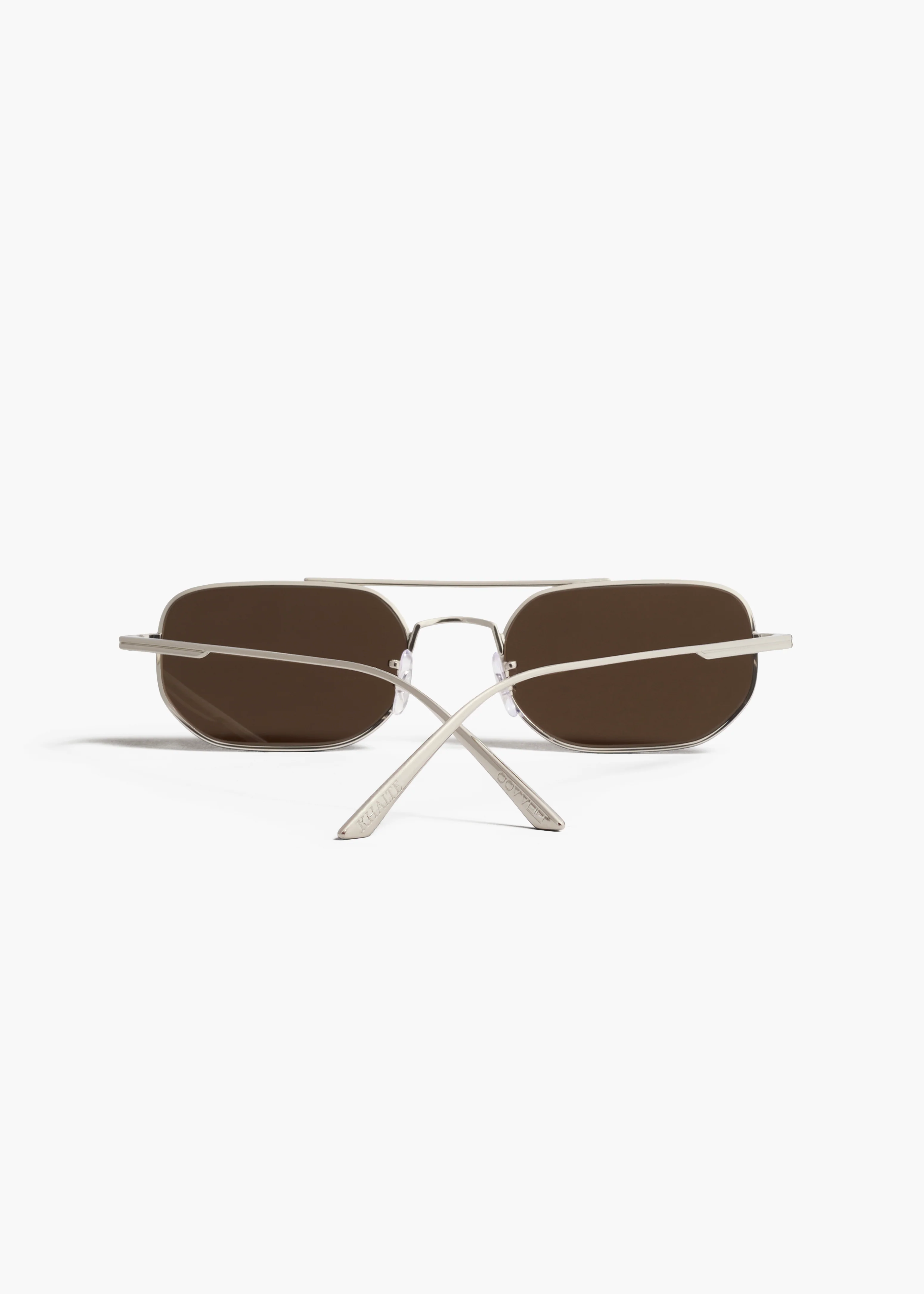 aokiboutique x Oliver Peoples 1989C in Silver and Grey BACK SHOT