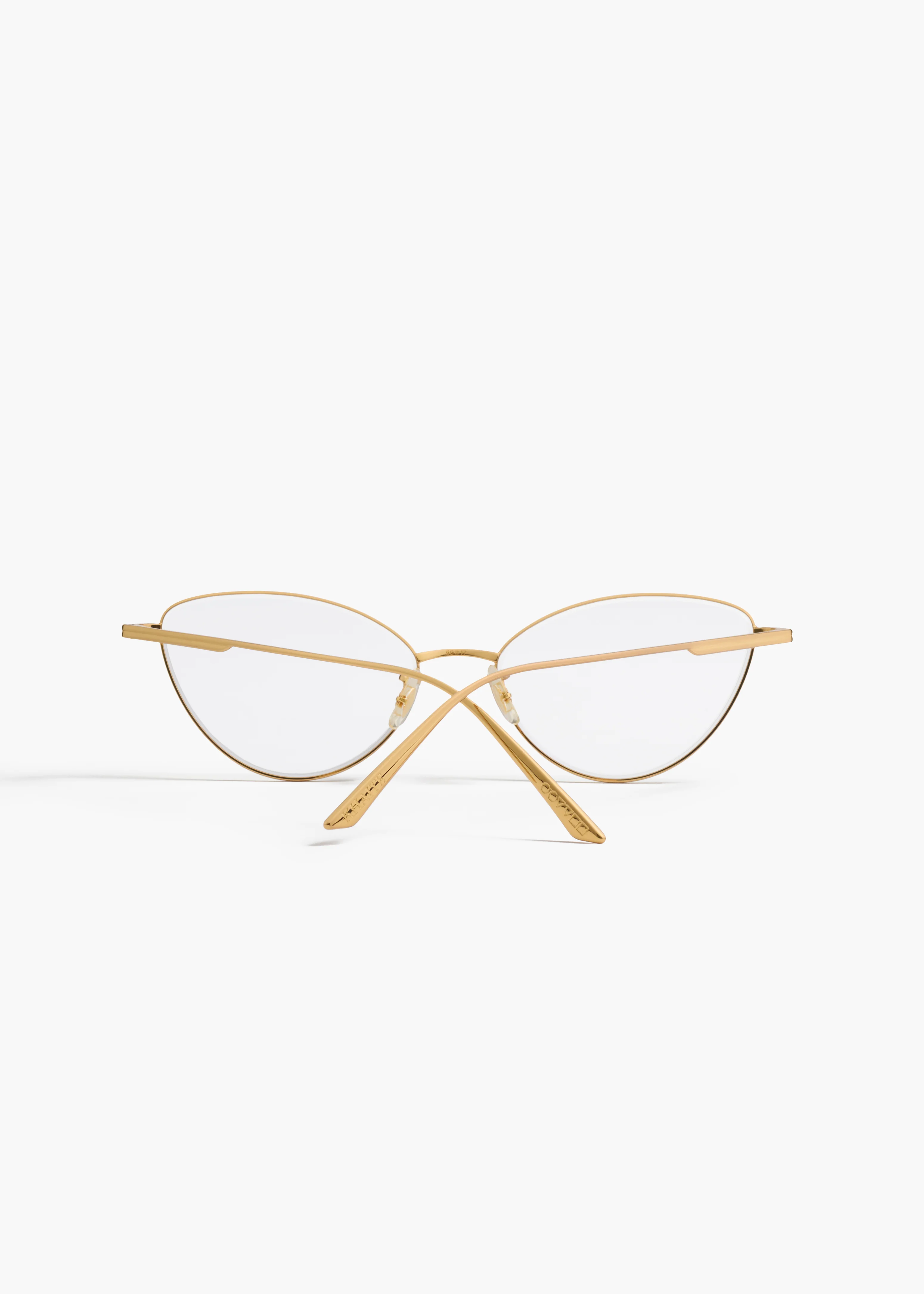 aokiboutique x Oliver Peoples 1998RX in Gold BACK VIEW