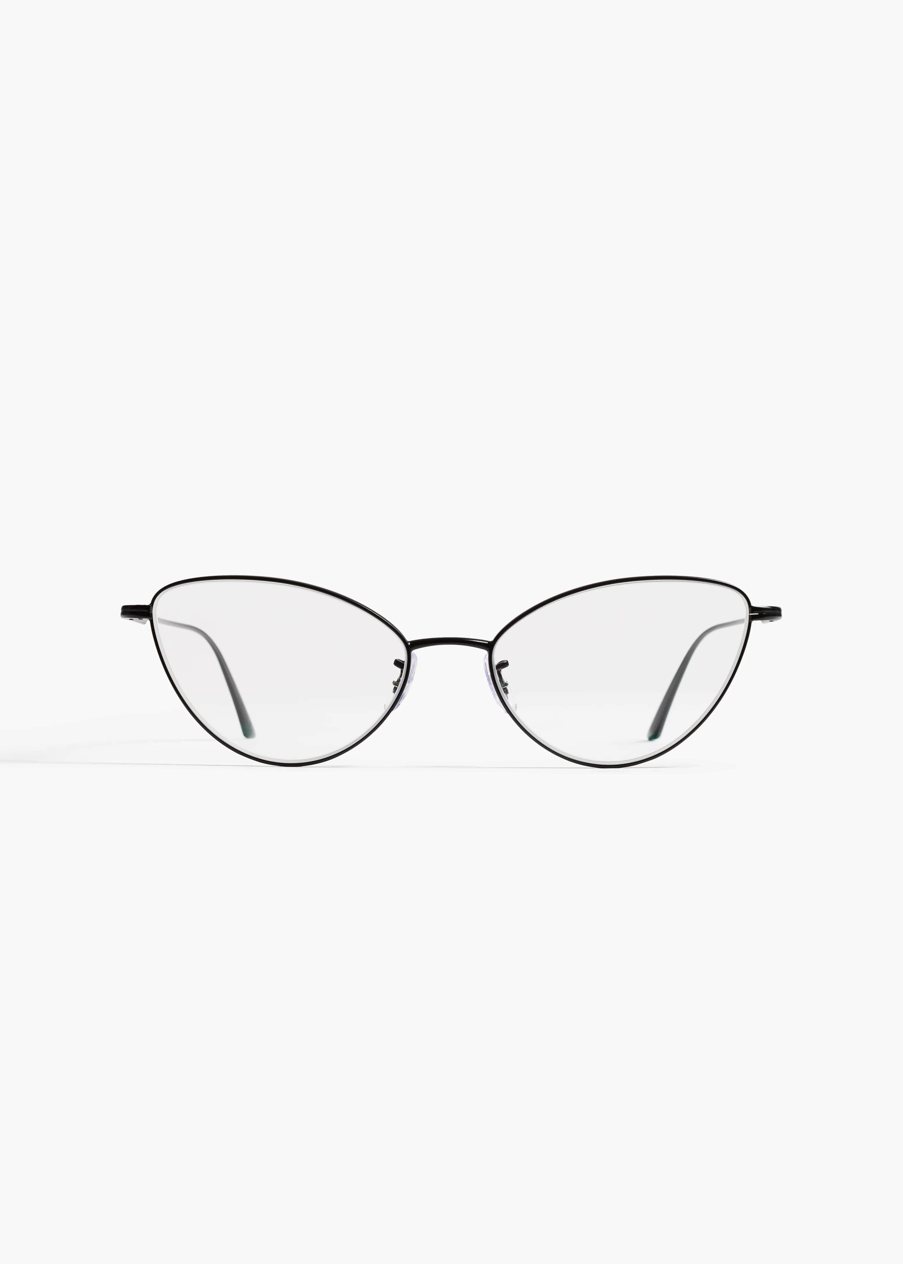 aokiboutique x Oliver Peoples 1998RX in Matte Black FRONT VIEW