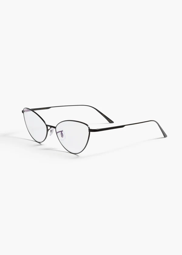 aokiboutique x Oliver Peoples 1998RX in Matte Black SIDE VIEW