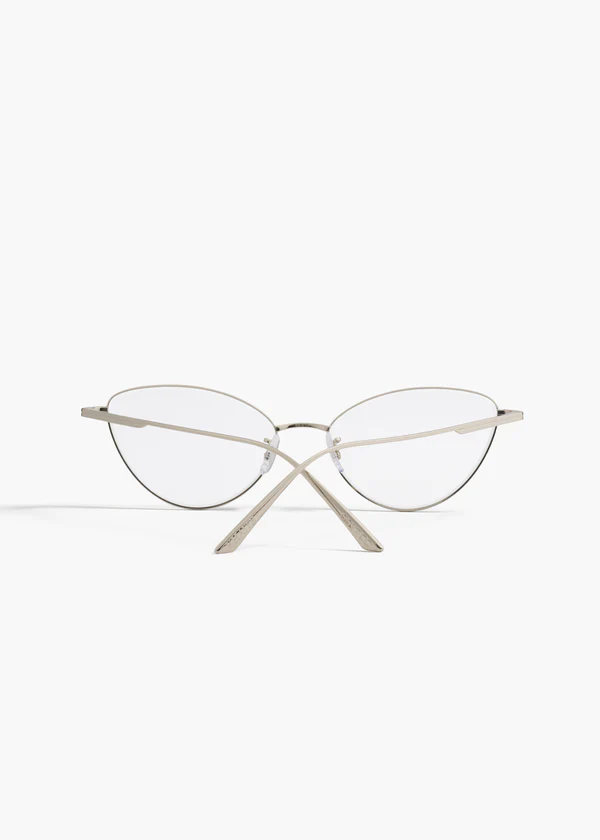 aokiboutique x Oliver Peoples 1998RX in Silver BACK VIEW