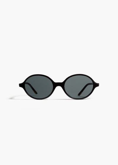 aokiboutique x Oliver Peoples 2000C in Black and Grey FRONT VIEW