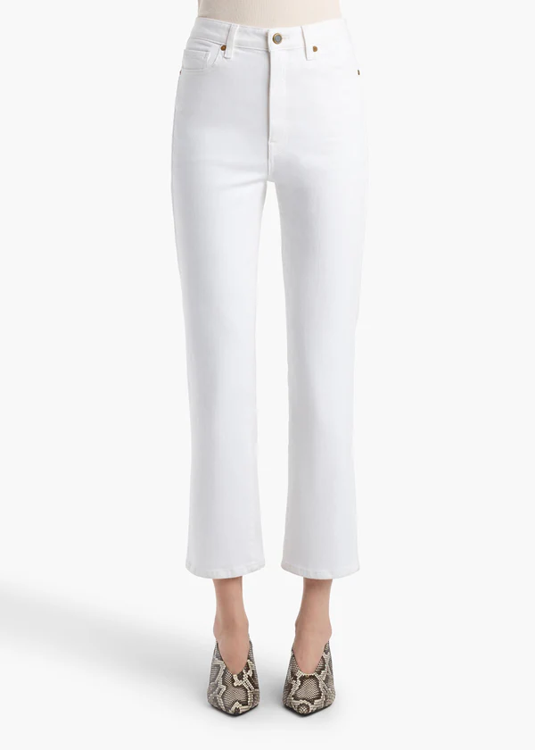 Abigail Stretch Jean in White