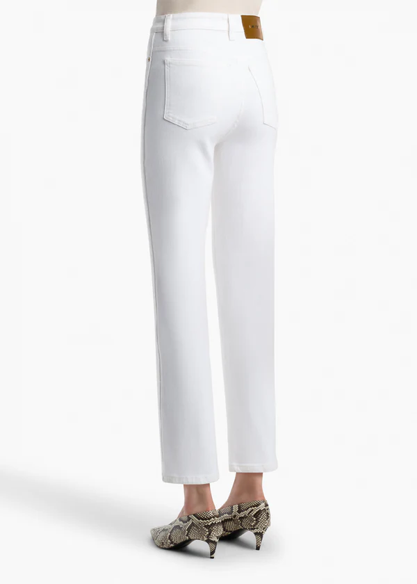 Abigail Stretch Jean in White