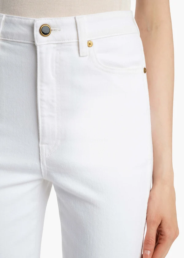 Abigail Stretch Jean in White