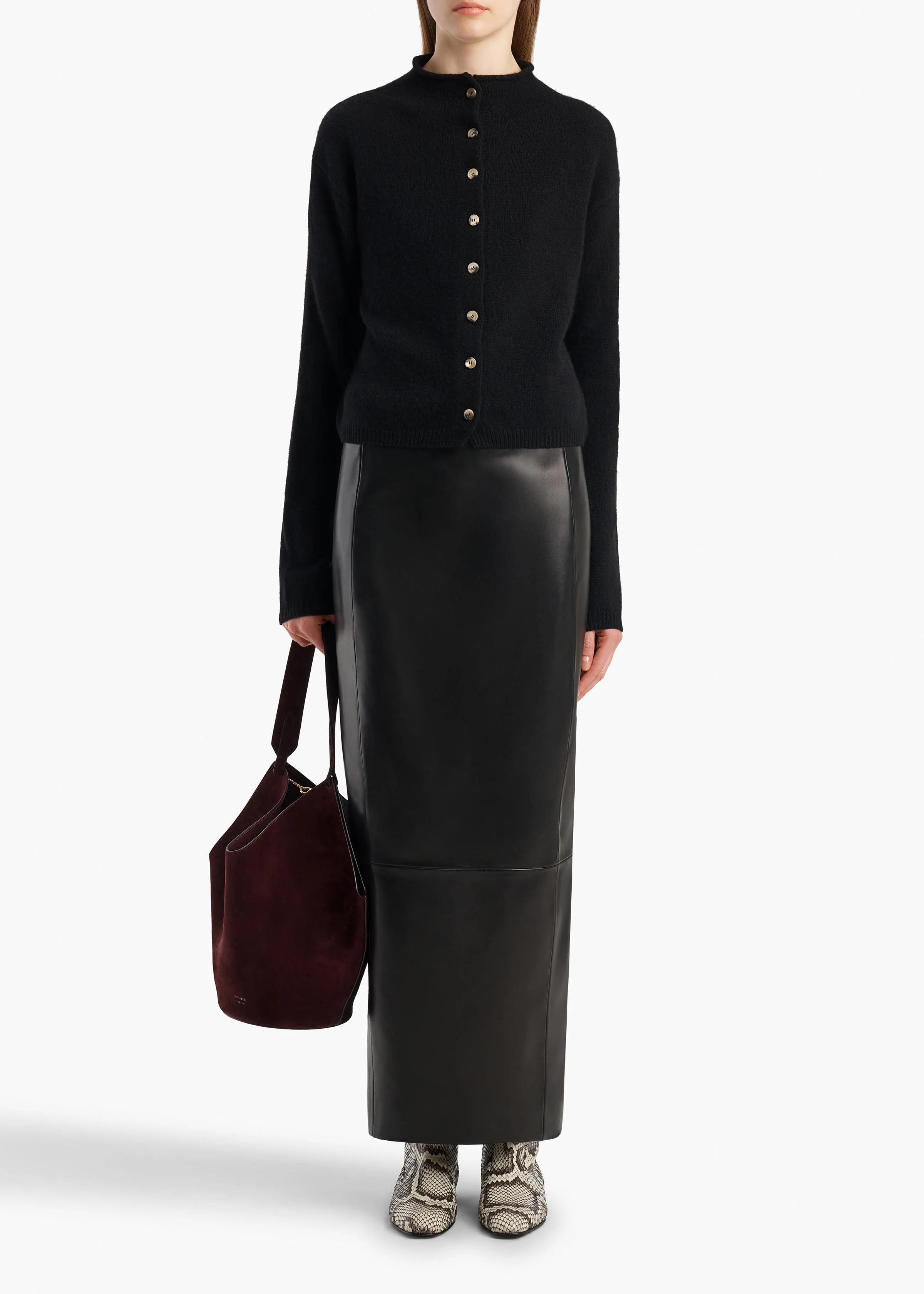 aokiboutique  - Annora Cardigan in Black