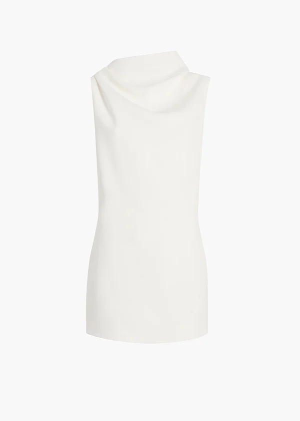 ASTOR DRESS CHALK CREPE SATIN 56354070 168 GHOST