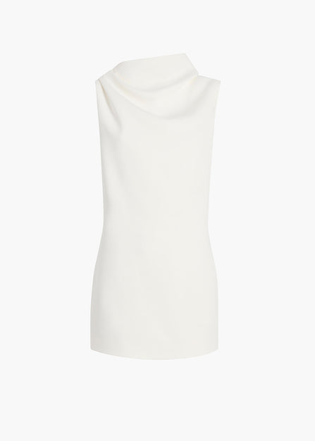 ASTOR DRESS CHALK CREPE SATIN 56354070 168 GHOST