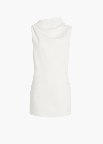 ASTOR DRESS CHALK CREPE SATIN 56354070 168 GHOST