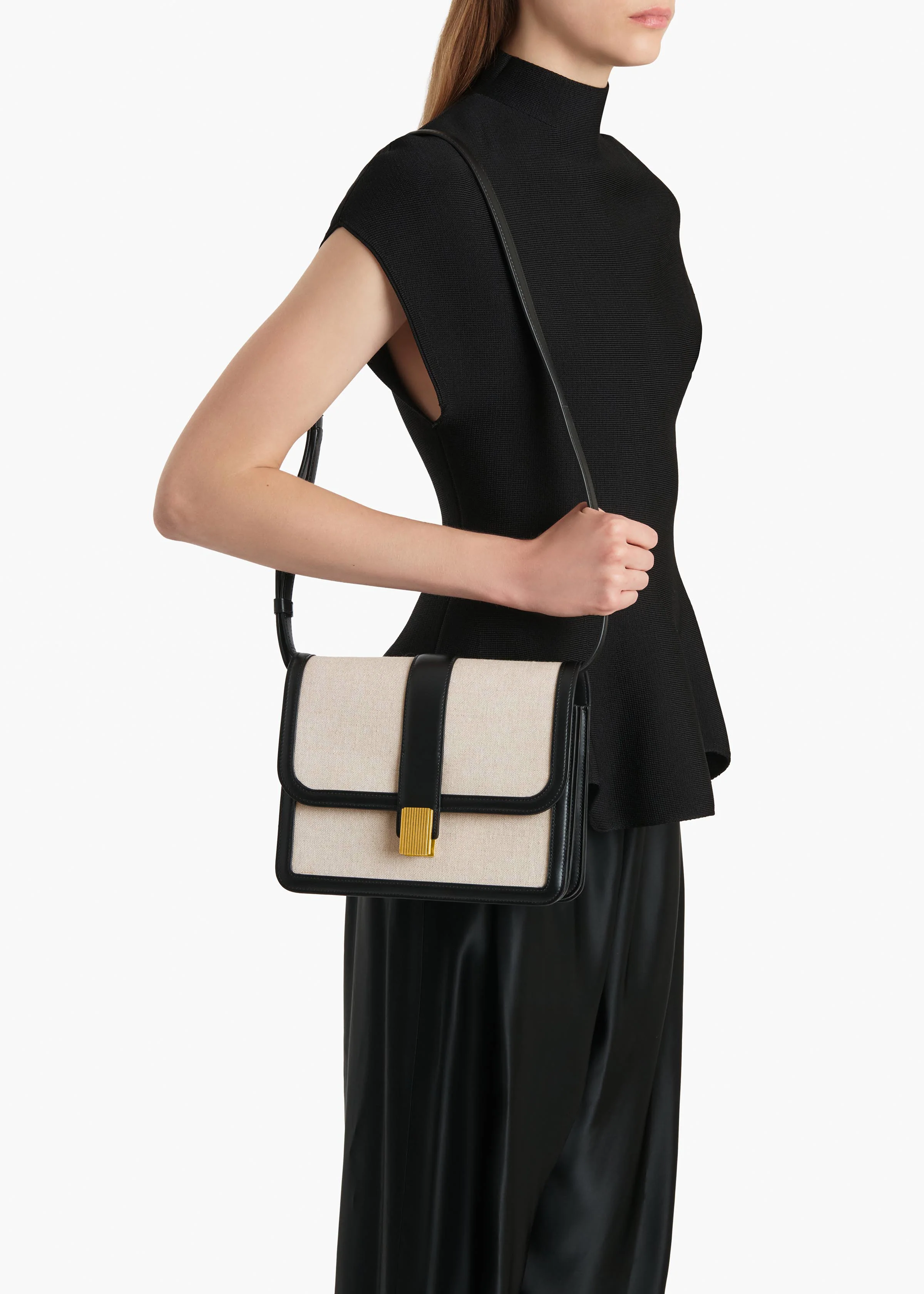 BLAKE CROSSBODY BLACK NATURAL H5016 1026 367 E