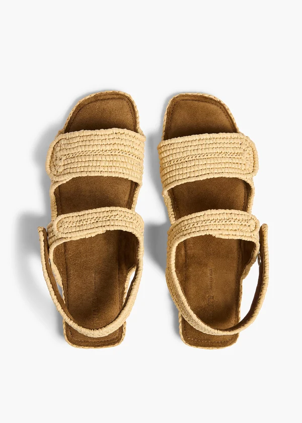 BODEN RAFFIA FLAT NATURAL F3114 711 121 C