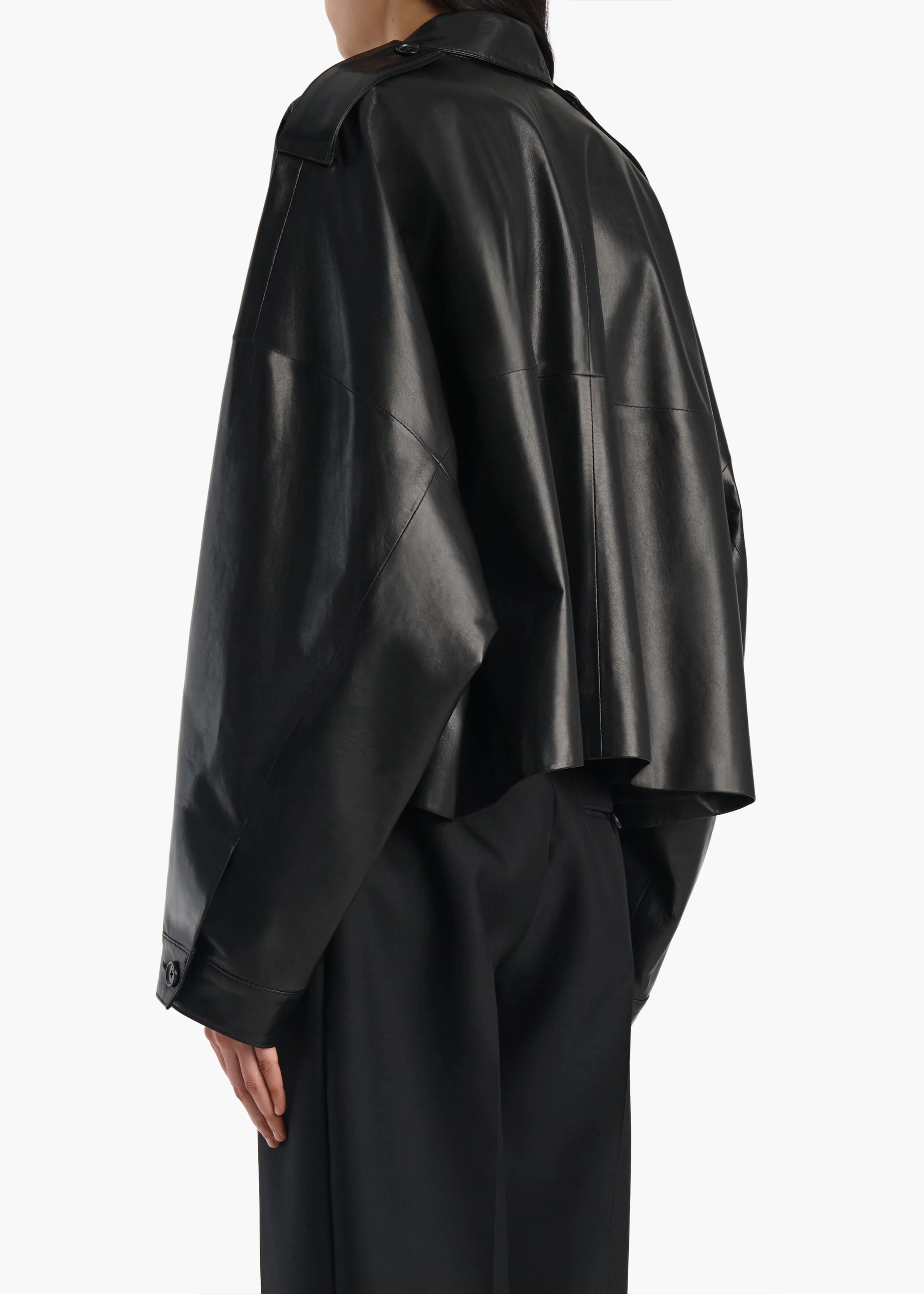 BODINE TOP BLACK LEATHER 2480887 200 C
