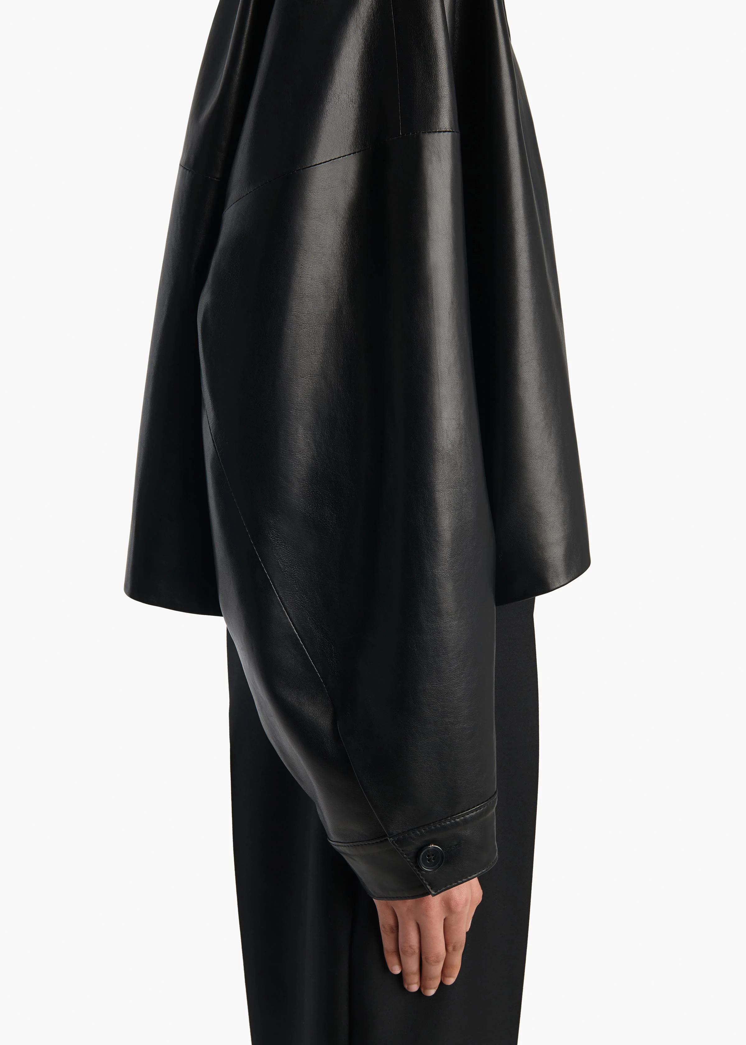 BODINE TOP BLACK LEATHER 2480887 200 E