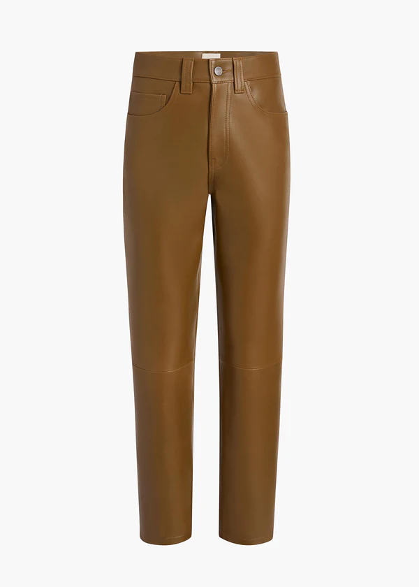CALLUM PANT DARK OLIVE LEATHER 31711012 429 GHOST