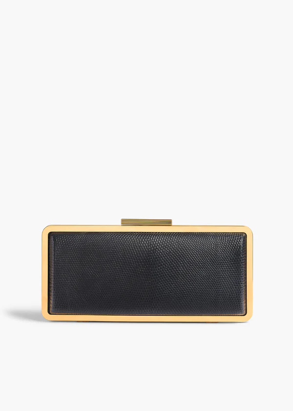 CASEY MINAUDIERE MIDNIGHT NAVY LIZARD H4019 1018 358 A