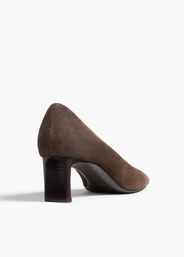 Cecilia Pump in Sable Suede