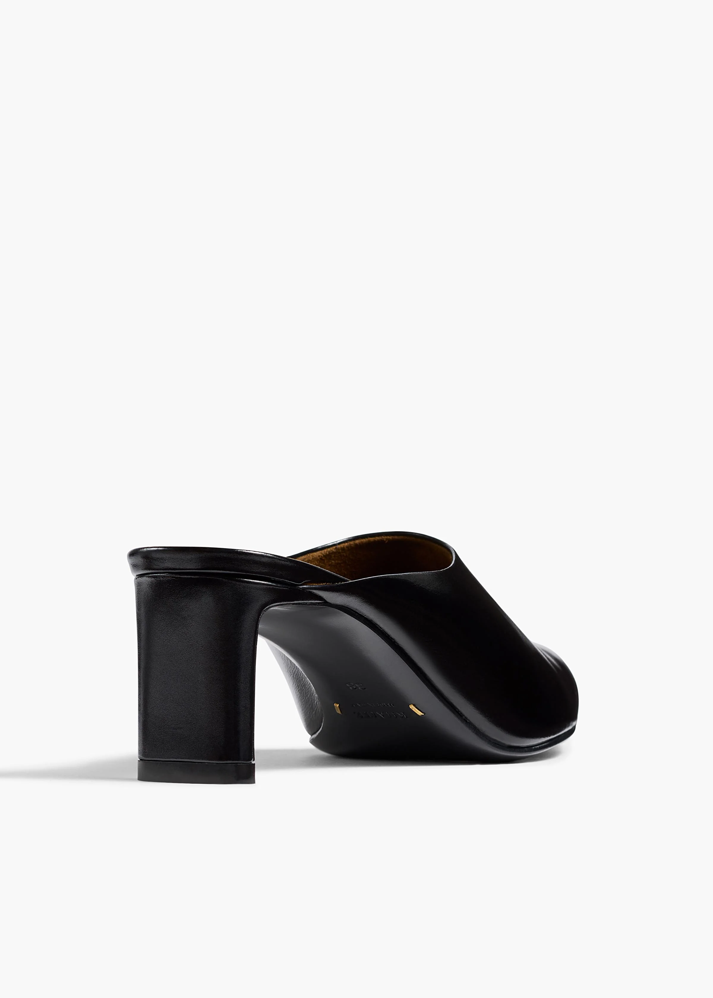 aokiboutique - Colt Low Mule in Black