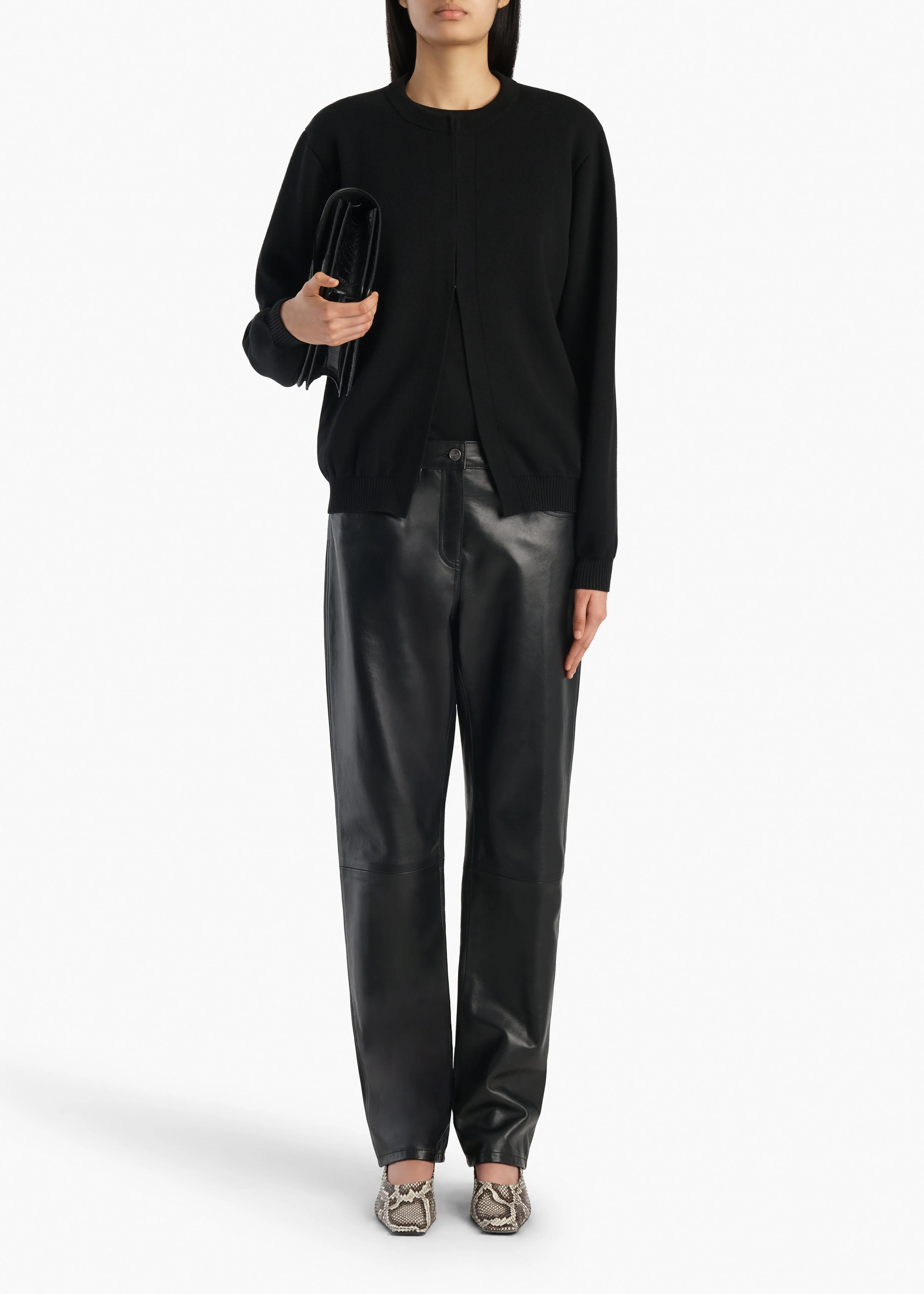 COOPER CARDIGAN BLACK 18186736 200 A STYLED