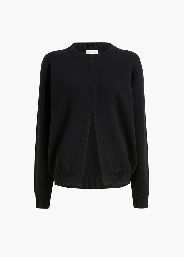 COOPER CARDIGAN BLACK 18186736 200 GHOST