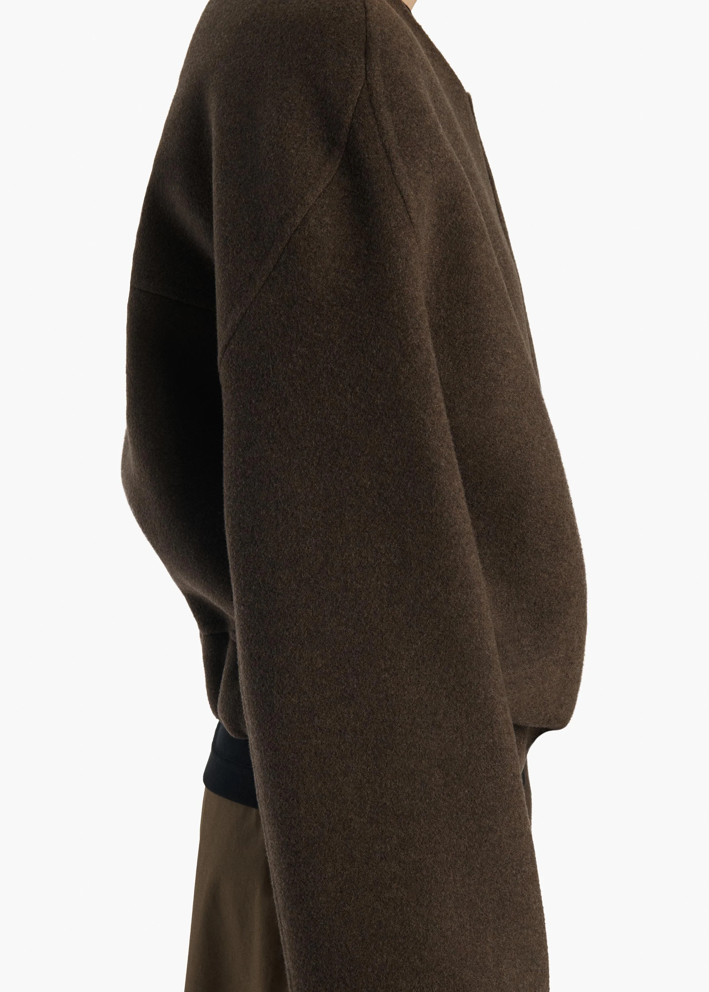 aokiboutique  - Cordan Jacket in Army Melange