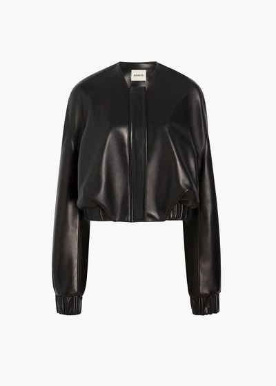 CORDAN JACKET BLACK LEATHER 62411012 200 GHOST
