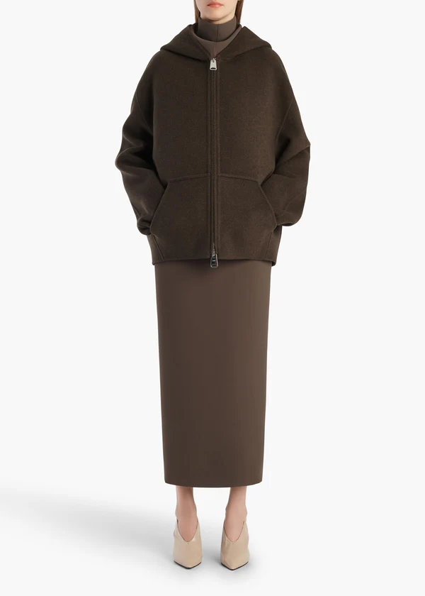 Dolem Jacket in Army Melange