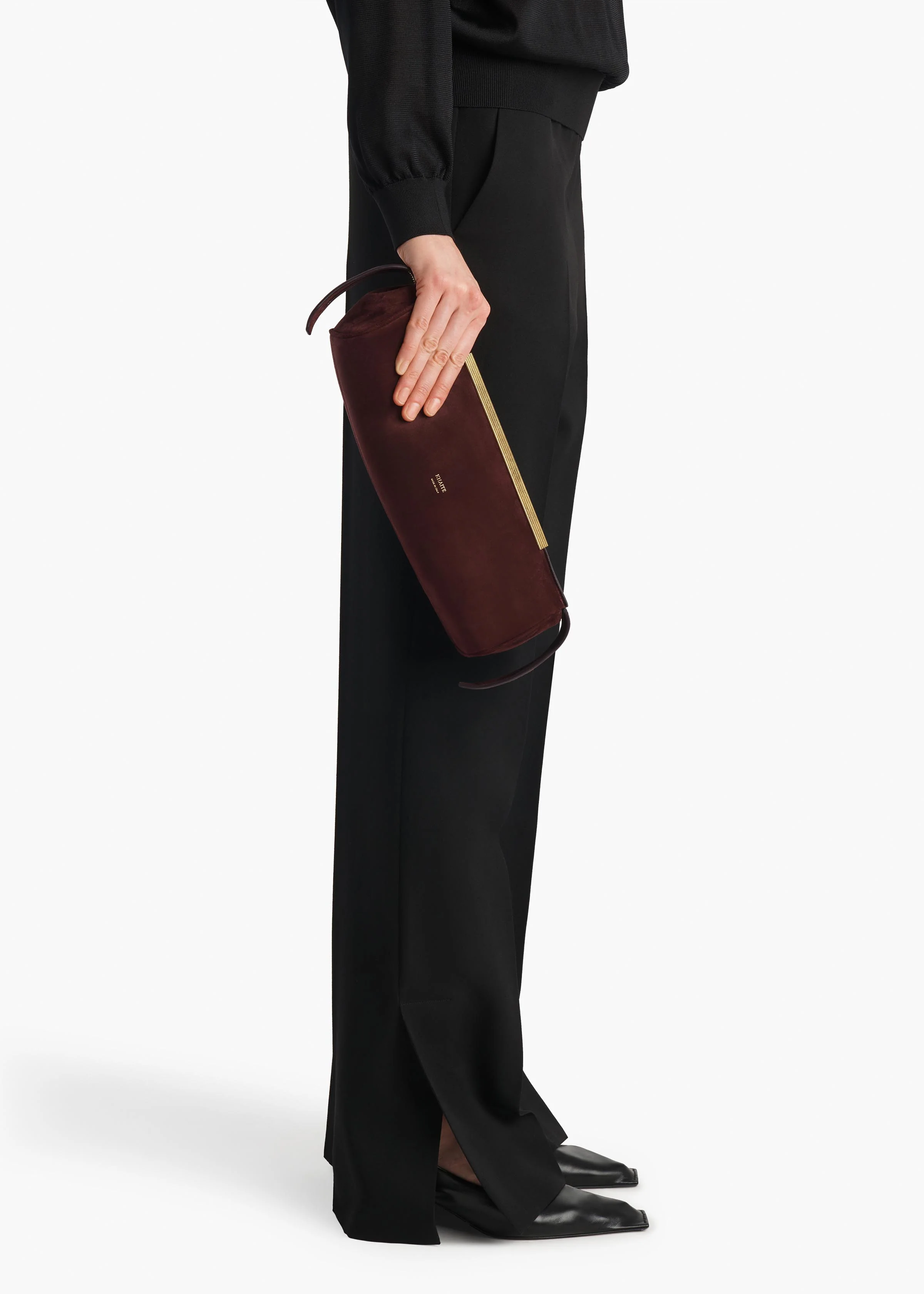 DONNA EVENING CLUTCH ROUGE NOIR H4017 726 585 E