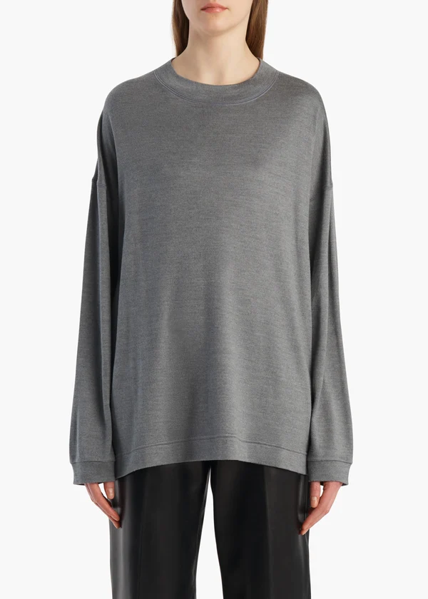 DYLAN TOP HEATHER GREY 182763033 242 B