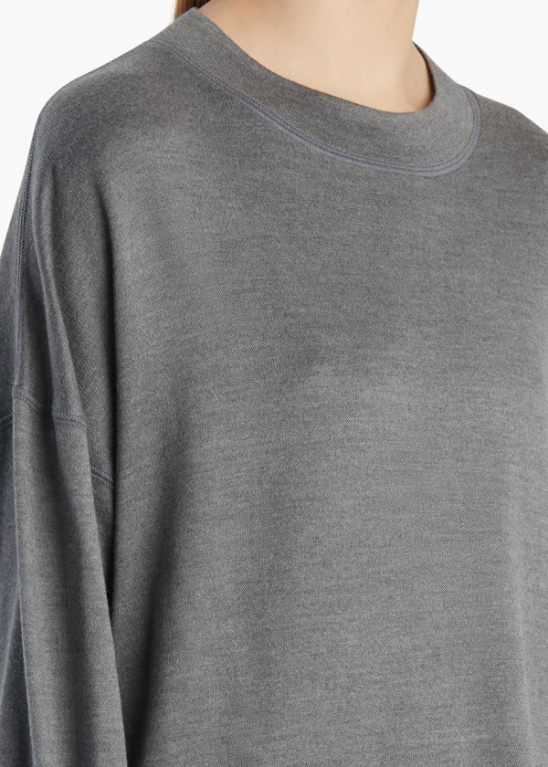 DYLAN TOP HEATHER GREY 182763033 242 D