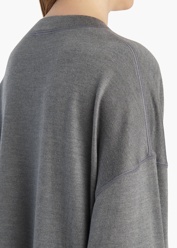 DYLAN TOP HEATHER GREY 182763033 242 E