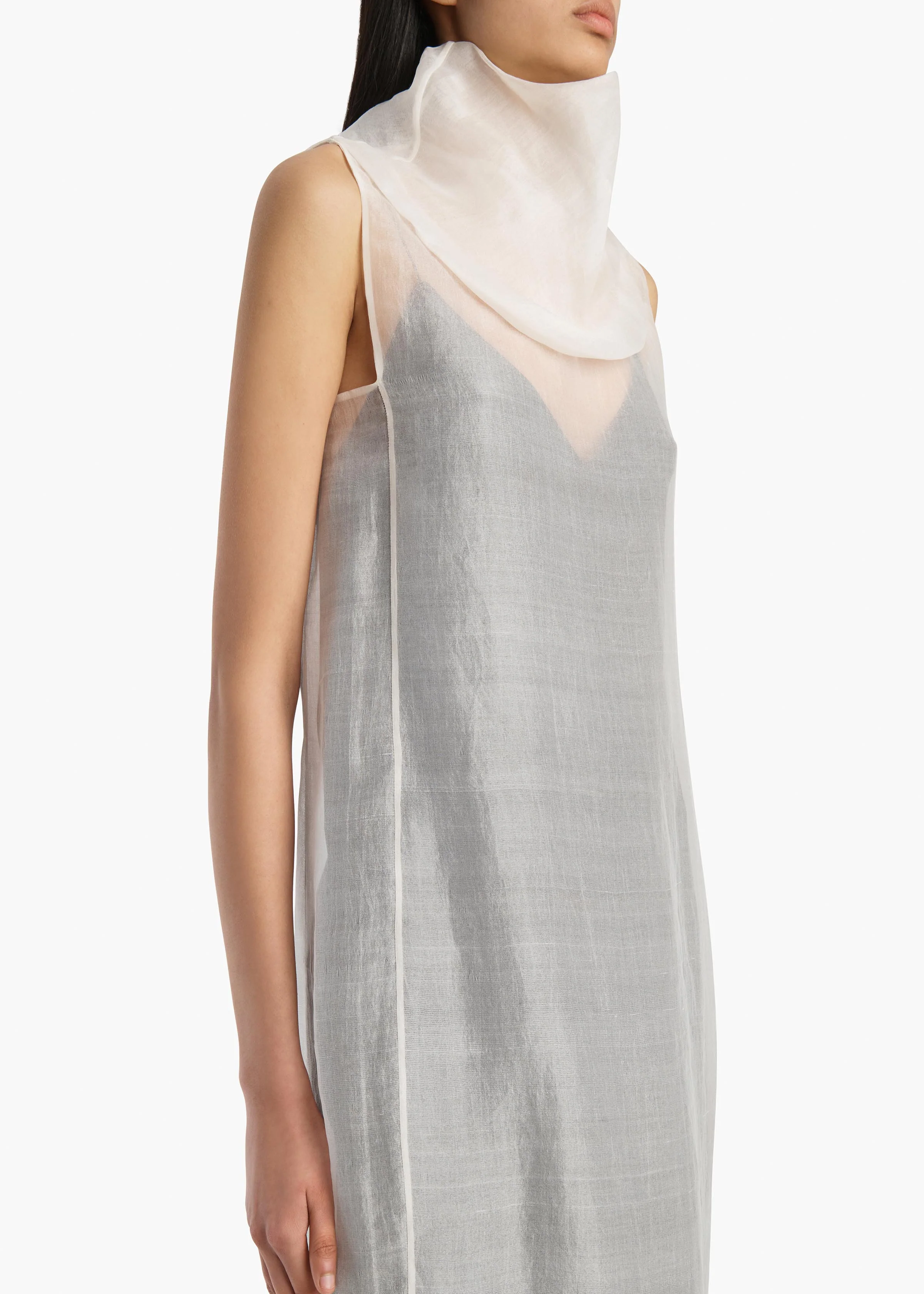 ELVA DRESS CHALK 56393031 168 E