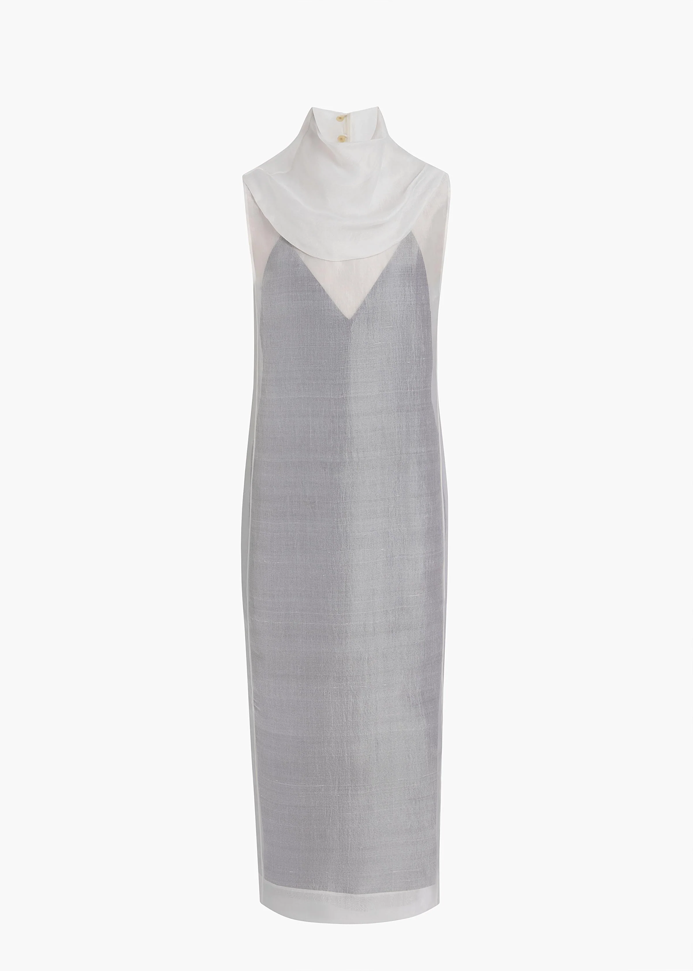 ELVA DRESS CHALK 56393031 168 GHOST