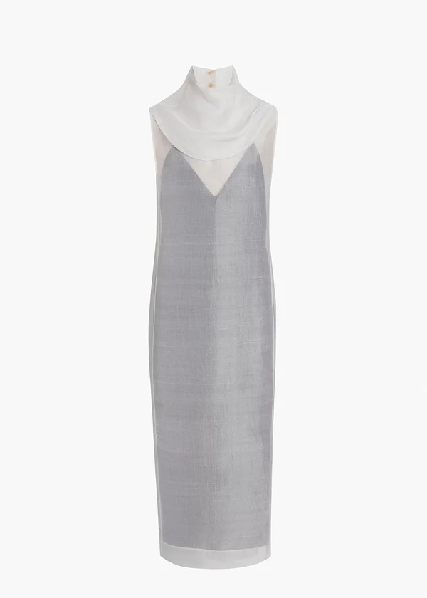 ELVA DRESS CHALK 56393031 168 GHOST