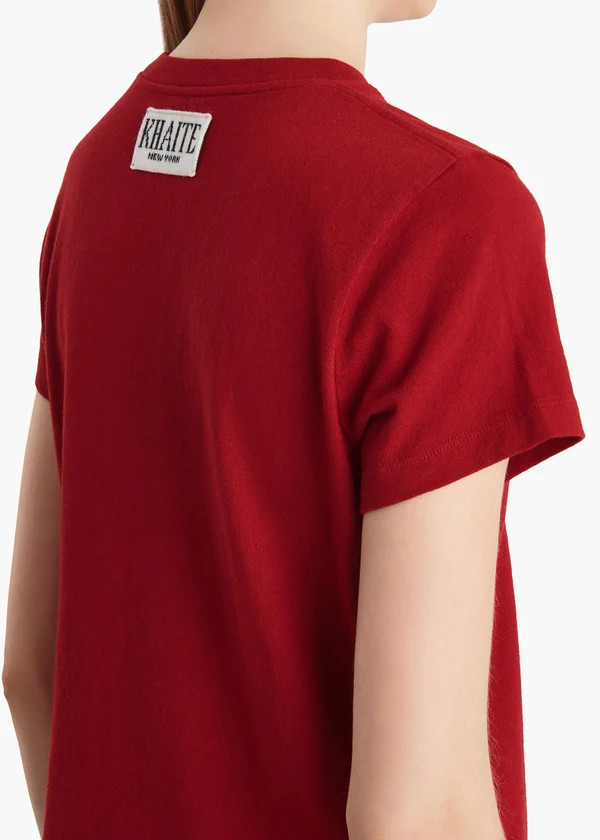 EMMYLOU TEE SHIRT CRIMSON 2266138 515 E
