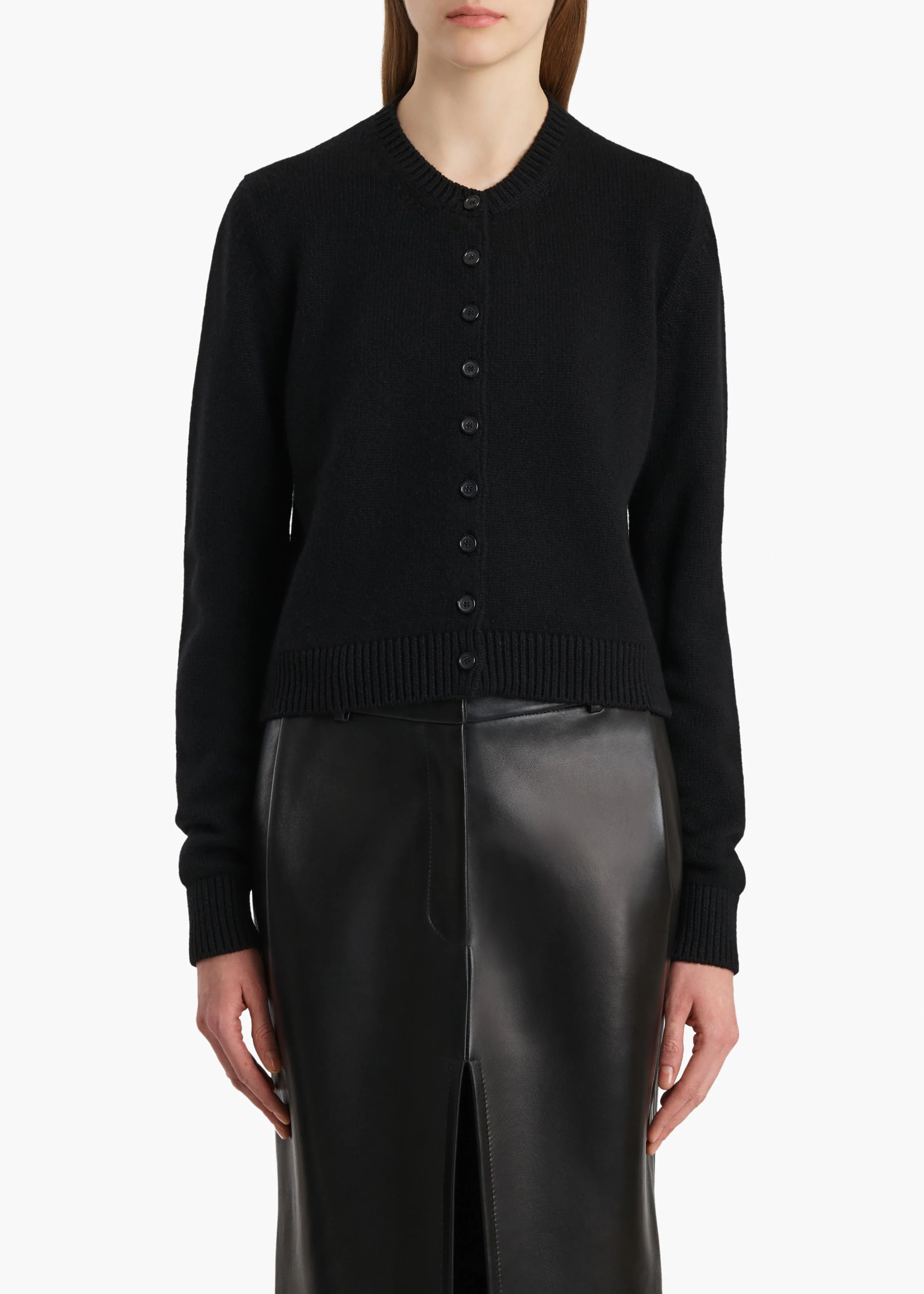 aokiboutique - Everheart Cardigan in Black