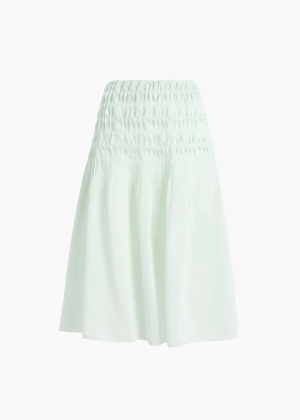 FLORENCE SKIRT ICE GREEN 41904232 499 GHOST