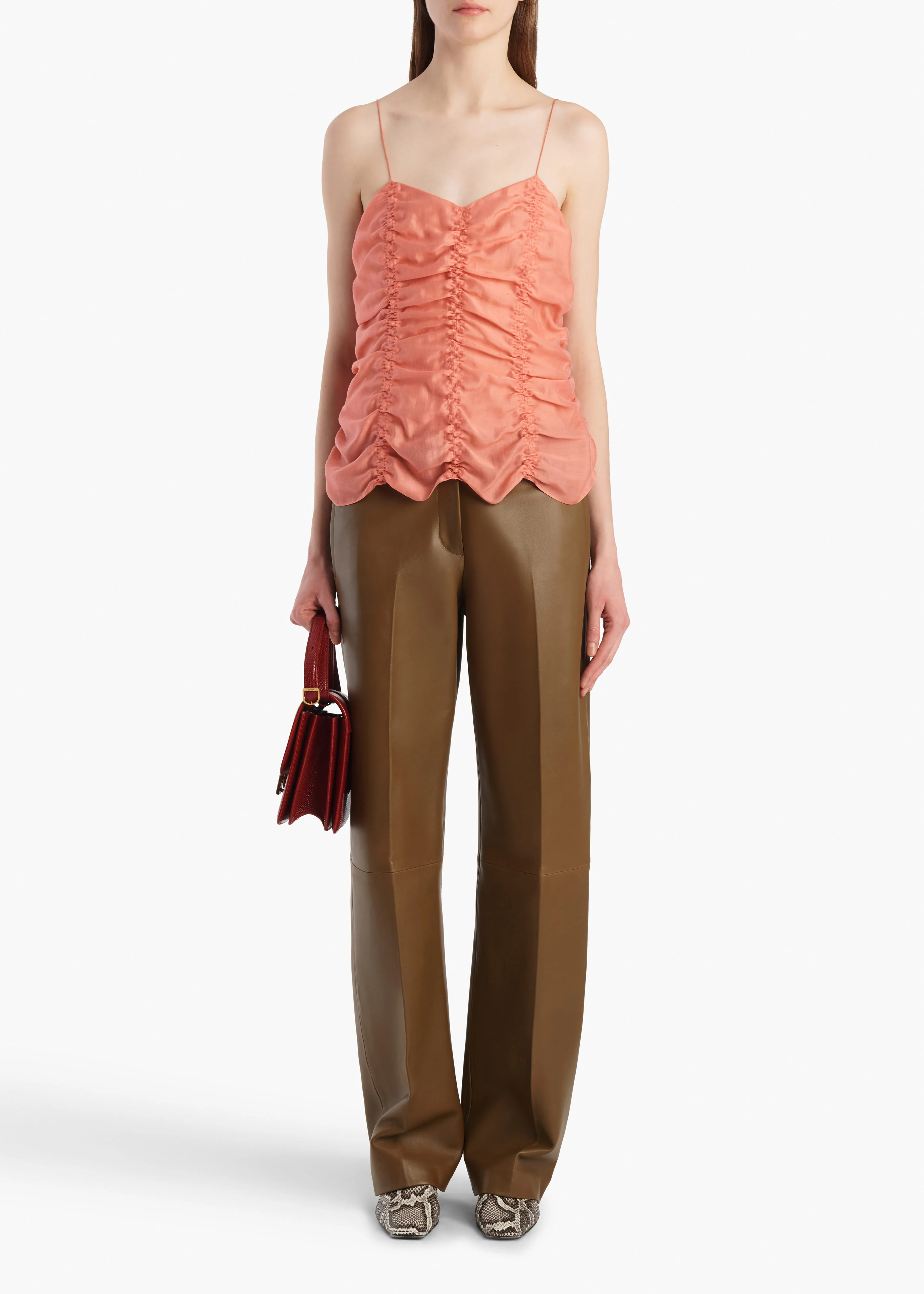 INARA TOP CORAL 24814232 749 A STYLED