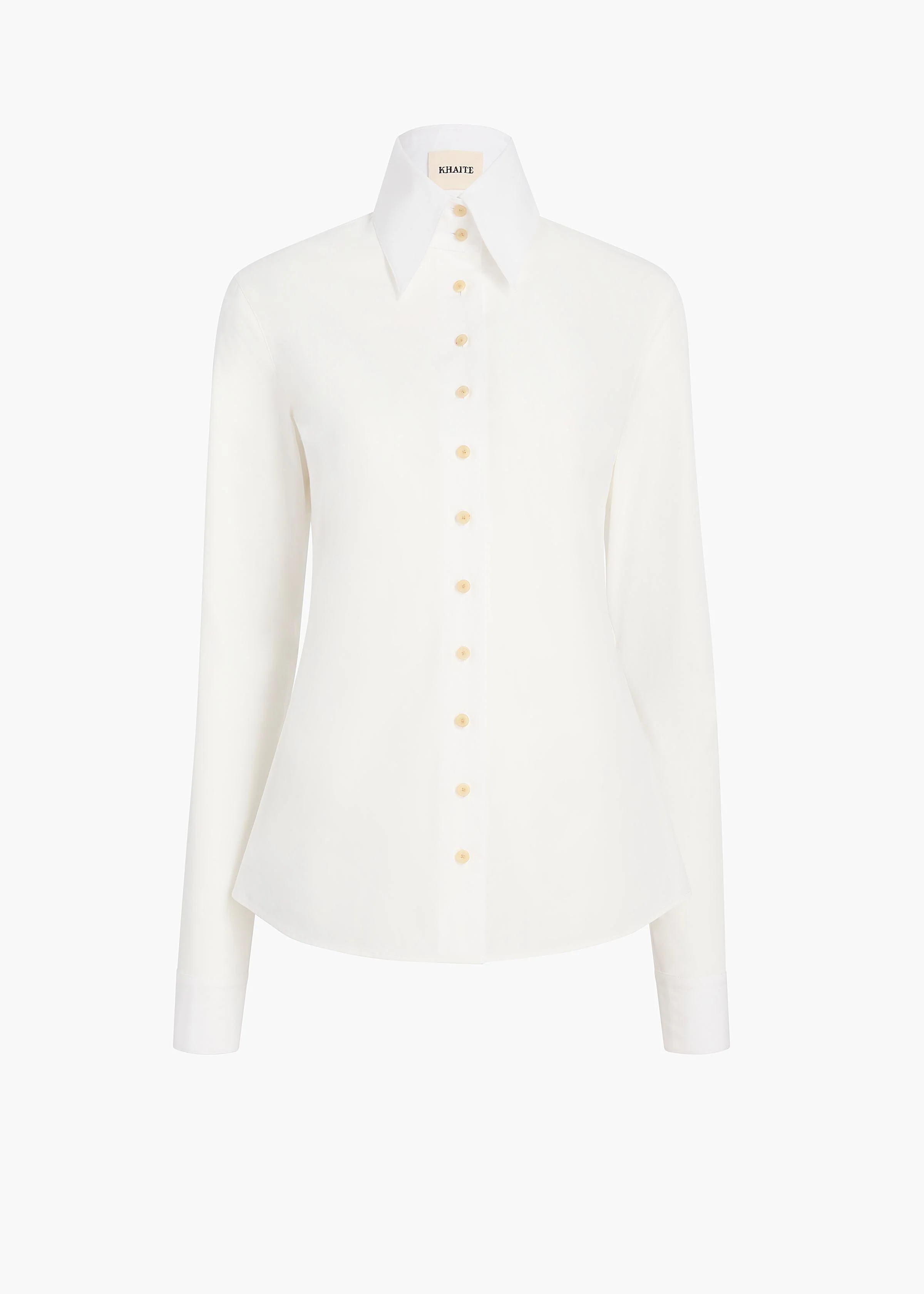 IVY TOP CHALK POPLIN 2482195 168 GHOST