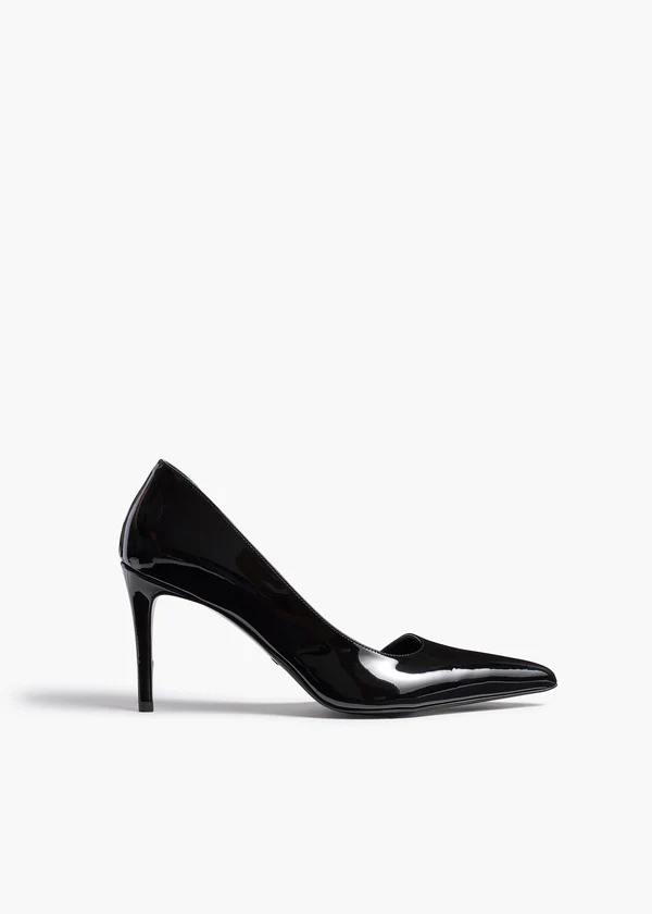 Jett D'Orsay Pump in Black Patent Leather
