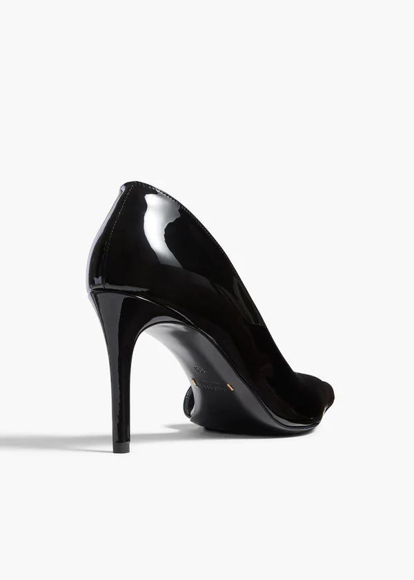 Jett D'Orsay Pump in Black Patent Leather