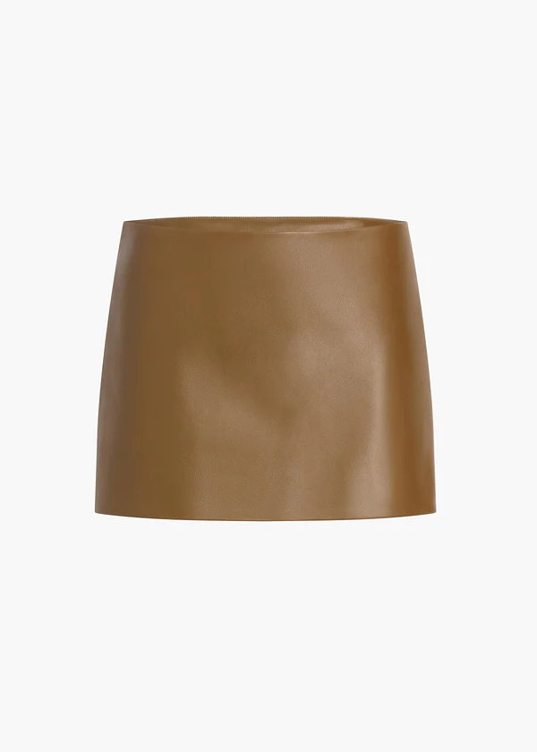 JETT SKIRT DARK OLIVE LEAHTER 41161012 429 GHOST