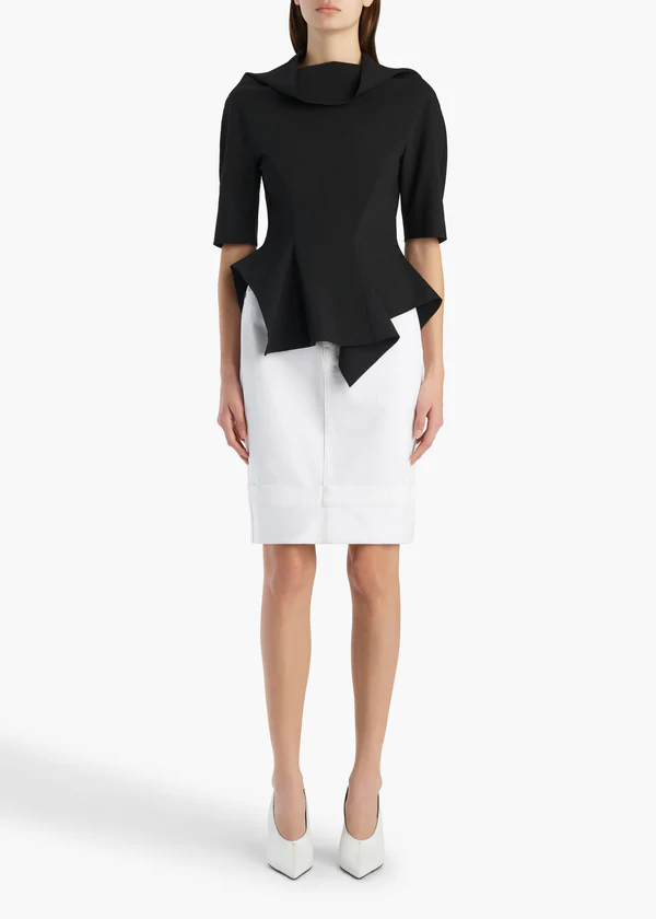 Kendra Skirt in White