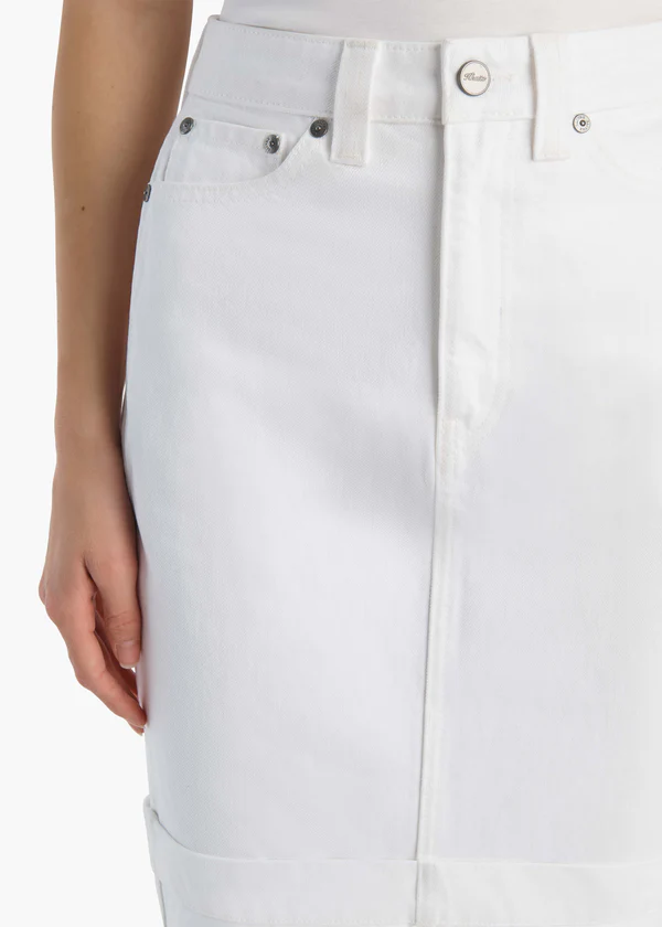 Kendra Skirt in White