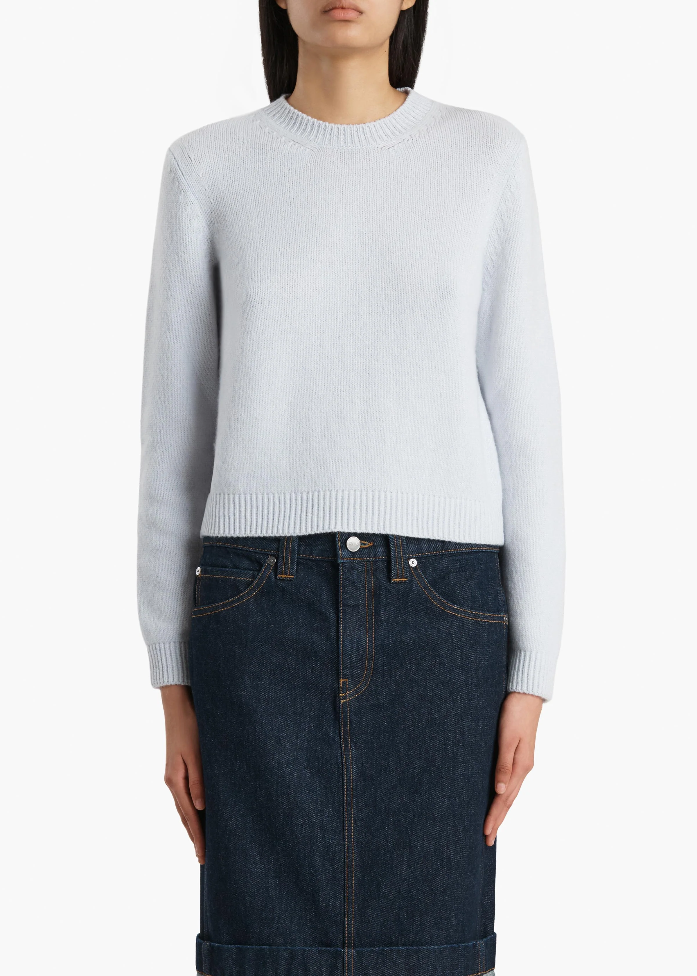 LETA SWEATER ICE BLUE 9734650 344 B