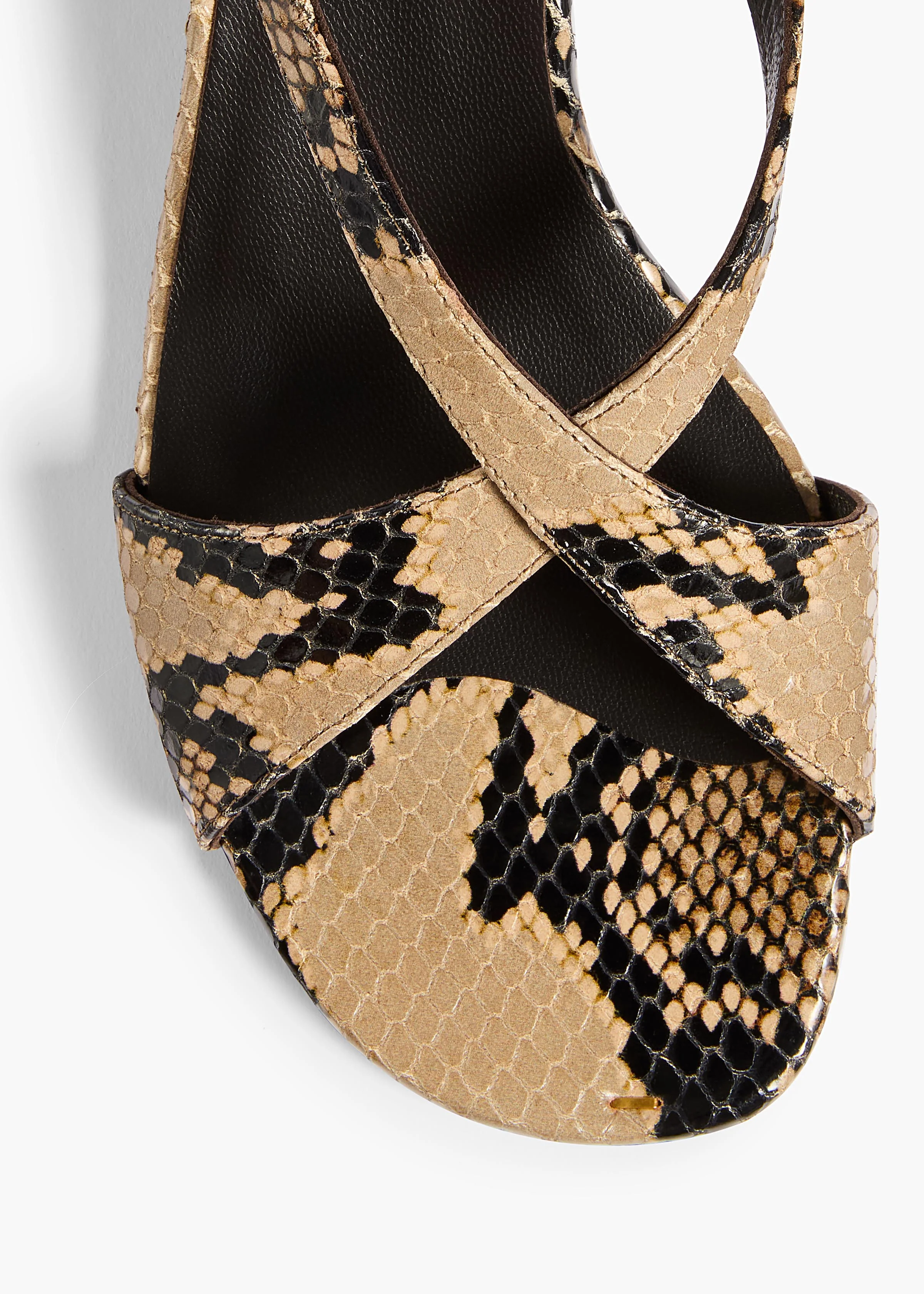 LIRIA ANKLE STRAP SANDAL 35 TAUPE F3124 803 461 C
