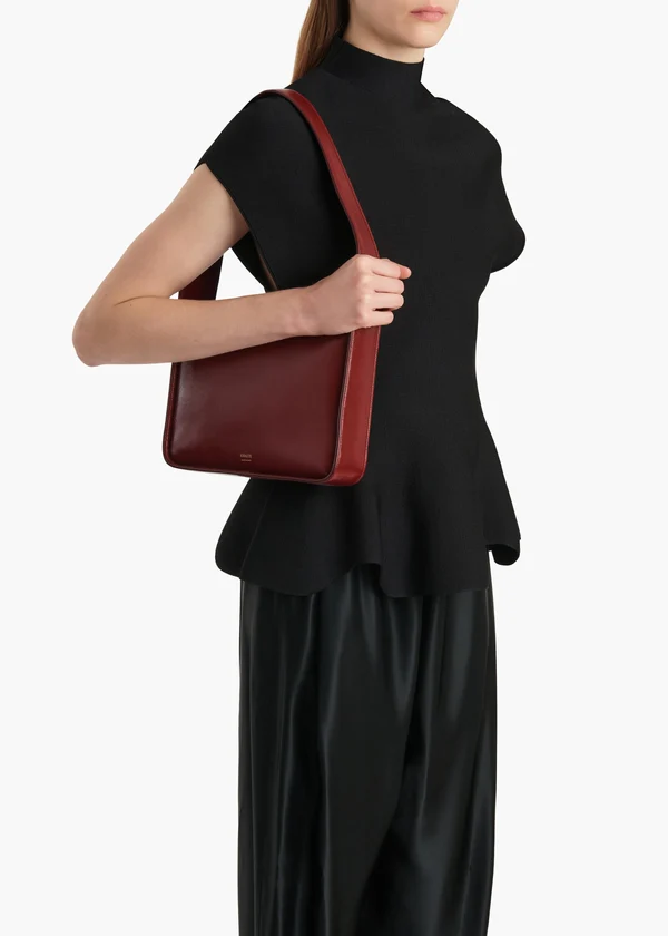LORI SQUARED BAG OXBLOOD H1043 877 524 F