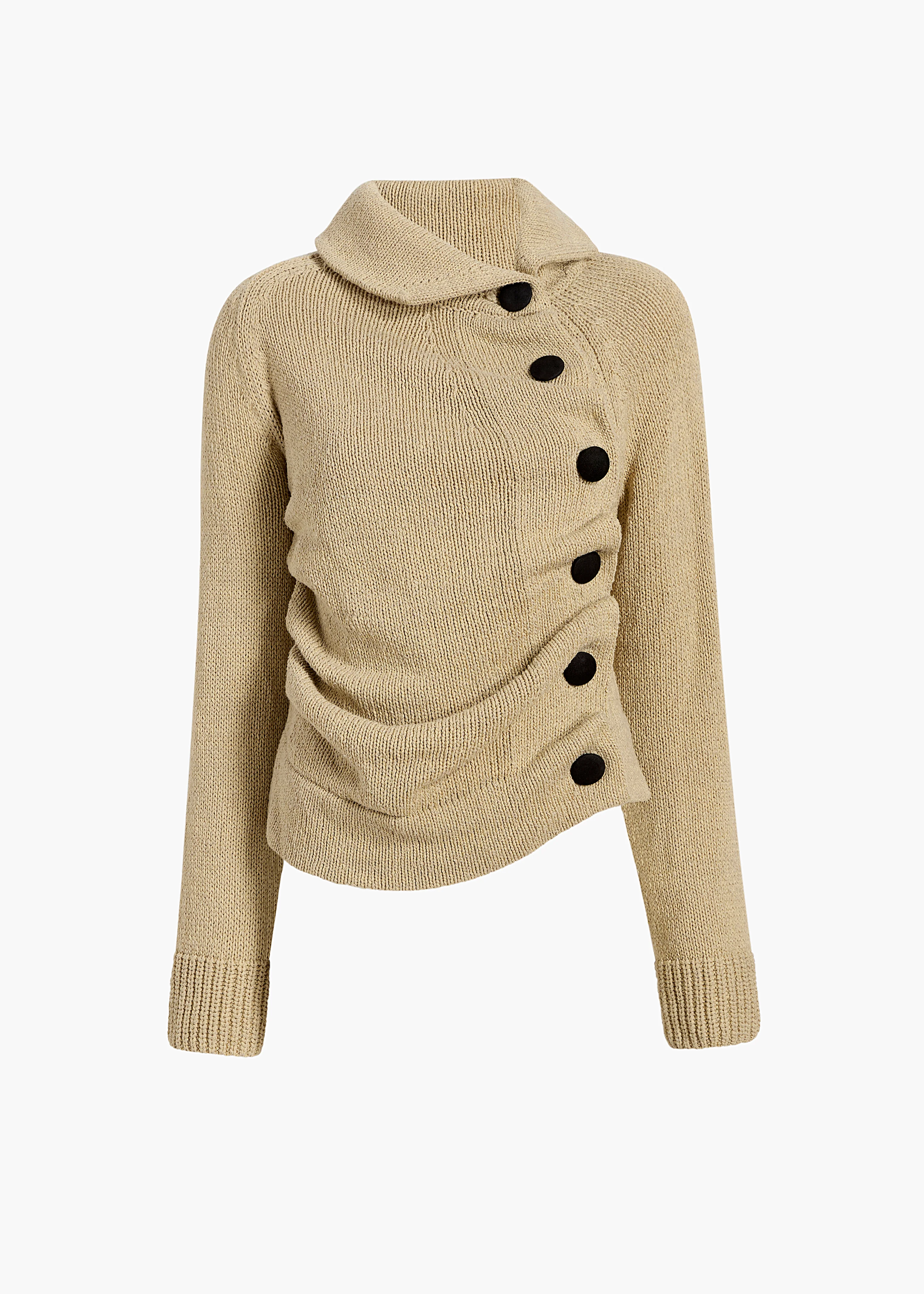 aokiboutique  - Lorrai Cardigan in Beige